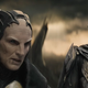 An apparently very miserable Christopher Eccleson as Malekith in Thor: The Dark World.